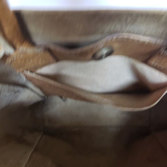 Artisan Made Genuine Leather Hobo Handbag Medium Brown Crossbody Purse PO Fair - Picture 4 of 12